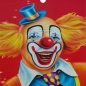 Preview: SKIVA Frontscheibe passend für IKEA® KALLAX Smily Clown 0194