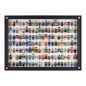 Preview: Click Vitrine PLUS Anthrazit 500x700x60mm für 147 Lego® Figuren