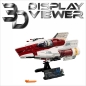 Preview: FiguSafe Vitrine für LEGO® Bauset „A-wing Starfighter“ 75275 T/B/H 300x450x300 mm 146