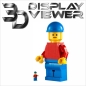 Preview: FiguSafe Vitrine für LEGO® Minifigur 40649 T/B/H 150x300x450 mm 105