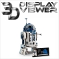 Preview: FiguSafe Vitrine für LEGO® Star Wars™ Figur R2-D2 75379 T/B/H 200x250x300 mm 131