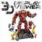 Preview: FiguSafe Vitrine für LEGO® Marvel Avengers: Infinity War - The Hulkbuster: Ultron Edition 76105 T/B/H 150x300x300 mm 155