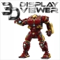 Preview: FiguSafe XXL Vitrine für LEGO® Marvel Hulkbuster 76210 T/B/H 300x550x600 mm 142