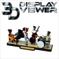Preview: FiguSafe Vitrine für LEGO® Ideas Jazz-Quartett 21334 T/B/H 250x500x250 mm 098
