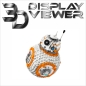 Preview: FiguSafe Vitrine für LEGO® Star Wars 75187 BB-8™ T/B/H 200x300x300 mm 142