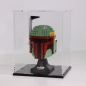 Preview: FiguSafe Vitrine für LEGO® Star Wars™ Boba Fett™ Helm 75277 T/B/H 200x200x250 mm 012