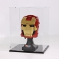 Preview: FiguSafe Vitrine für LEGO® Marvel Avengers Iron Mans Helm 76165 T/B/H 200x200x250 mm 012