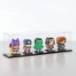 Preview: FiguSafe Vitrine für LEGO® BrickHeadz T/B/H 100x450x150 mm