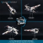 Preview: SpaceHolder® aus Plexiglas H2 Höhe 20,0 cm für eure LEGO Modelle