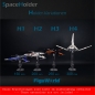 Preview: SpaceHolder® aus Plexiglas H1 Höhe 15,0 cm für eure LEGO Modelle