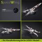Preview: SpaceWing® W3 aus Plexiglas für eure LEGO Modelle Tiefe: 25,0 cm