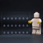 Preview: 21er Inlay für IKEA Västanhed Rahmen 20 x 25 designed für LEGO® minifiguren Platz für 21 Figuren