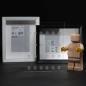 Preview: 24er Inlay für IKEA Västanhed Rahmen 20 x 25 designed für LEGO® minifiguren Platz für 24 Figuren