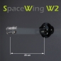 Preview: SpaceWing® W2 aus Plexiglas für eure LEGO Modelle Tiefe: 20.0 cm