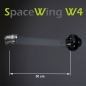 Preview: SpaceWing® W4 aus Plexiglas für eure LEGO Modelle Tiefe: 30,0 cm