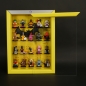 Preview: ClickCase Vitrine für LEGO® Serie Batman (71017) mit 20 Figurenhalter