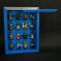 Preview: ClickCase Vitrine für LEGO® Serie 2 (8684) mit 16 Figurenhalter