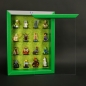 Preview: ClickCase Vitrine für LEGO® Serie 13 (71008) mit 16 Figurenhalter