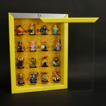 ClickCase Vitrine für LEGO® Serie 12 (71007) mit 16 Figurenhalter