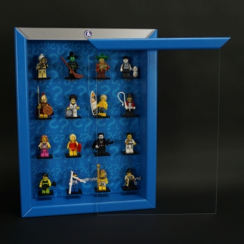 ClickCase Vitrine für LEGO® Serie 2 (8684) mit 16 Figurenhalter