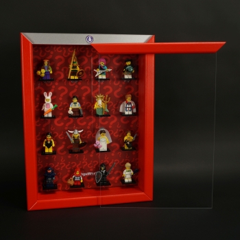 ClickCase Vitrine für LEGO® Serie 7 (8831) mit 16 Figurenhalter