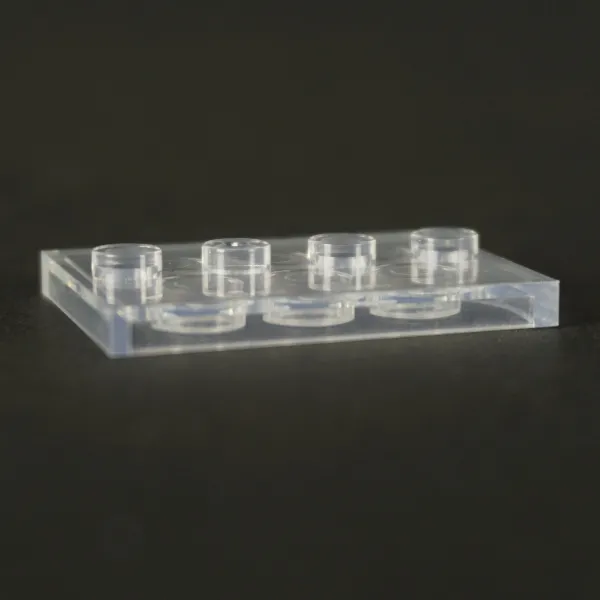 10x FiguStone 3 x 4er Platte transparent