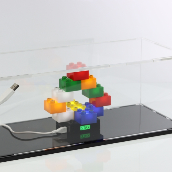 Acryl Vitrine für LEGO® Vespa 125 10298 T/B/H 190x390x290 mm