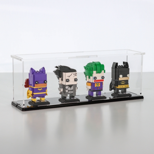 FiguSafe Vitrine für LEGO® BrickHeadz T/B/H 100x400x150 mm