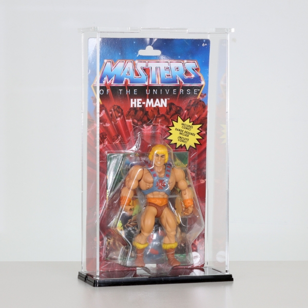 Acryl Vitrine für Mattel® MotU HE-MAN T/B/H 86x176x308 mm 065