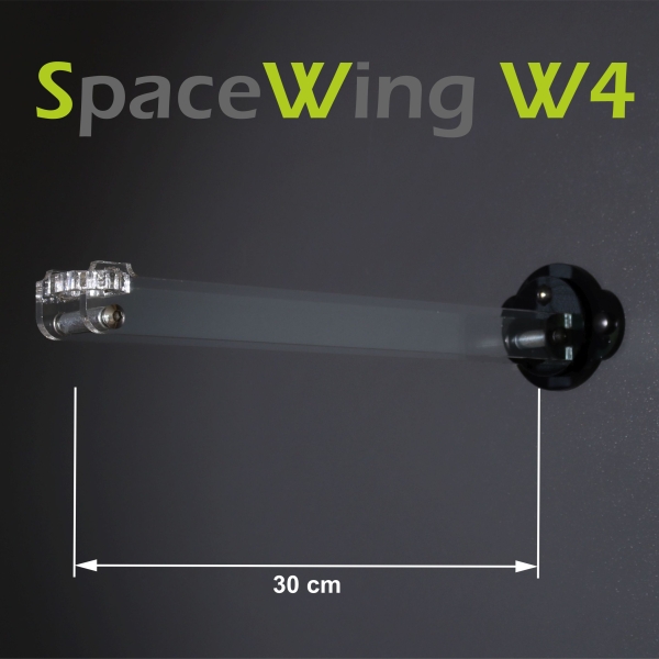 SpaceWing® W4 aus Plexiglas für eure LEGO Modelle Tiefe: 30,0 cm