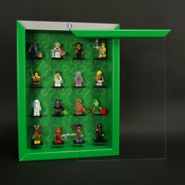 ClickCase Vitrine für LEGO® Serie 11 (71002) mit 16 Figurenhalter
