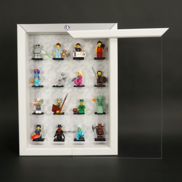 ClickCase Vitrine für LEGO® Serie 6 (8827) mit 16 Figurenhalter