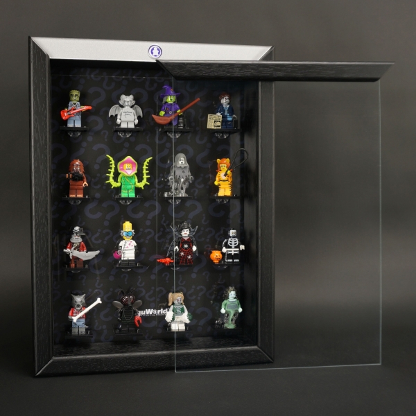 ClickCase Vitrine für LEGO® Serie 14 (71010) mit 16 Figurenhalter