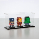 FiguSafe Vitrine für LEGO® BrickHeadz T/B/H 100x300x150 mm